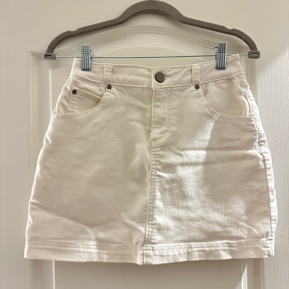 Copper Key White Skirt